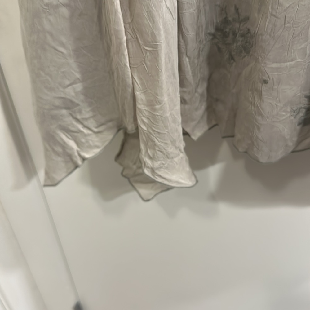 J. Jill Vintage Eucalyptus Skirt, Gray, Medium - Picture 4 of 7